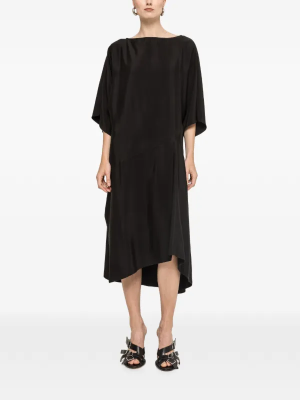 black viscose midi dress Max Mara | Woman - Viscose jersey midi dress - Black