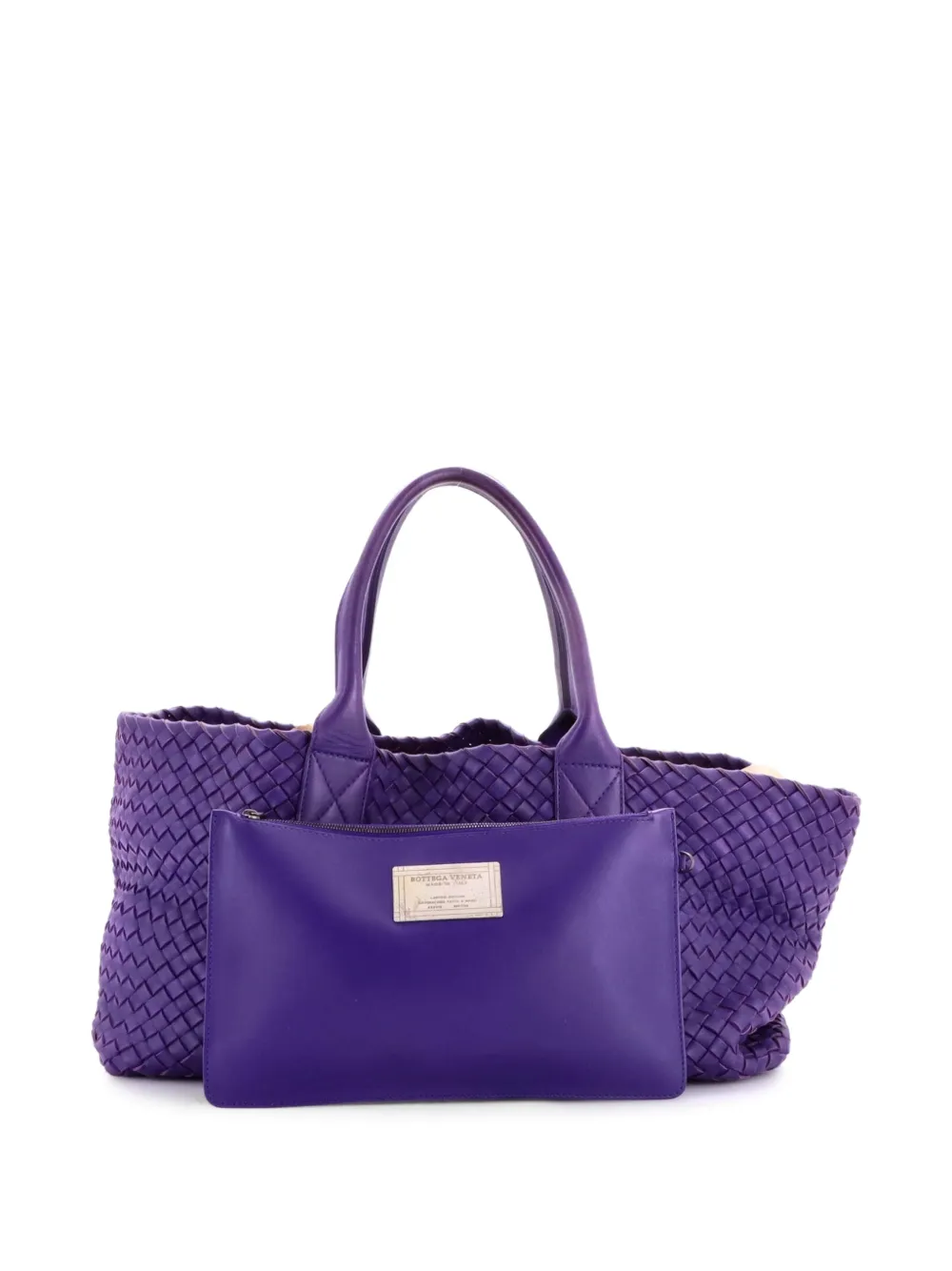 Bottega Veneta Pre-Owned Cabat Intrecciato Nappa Large Tote Bag