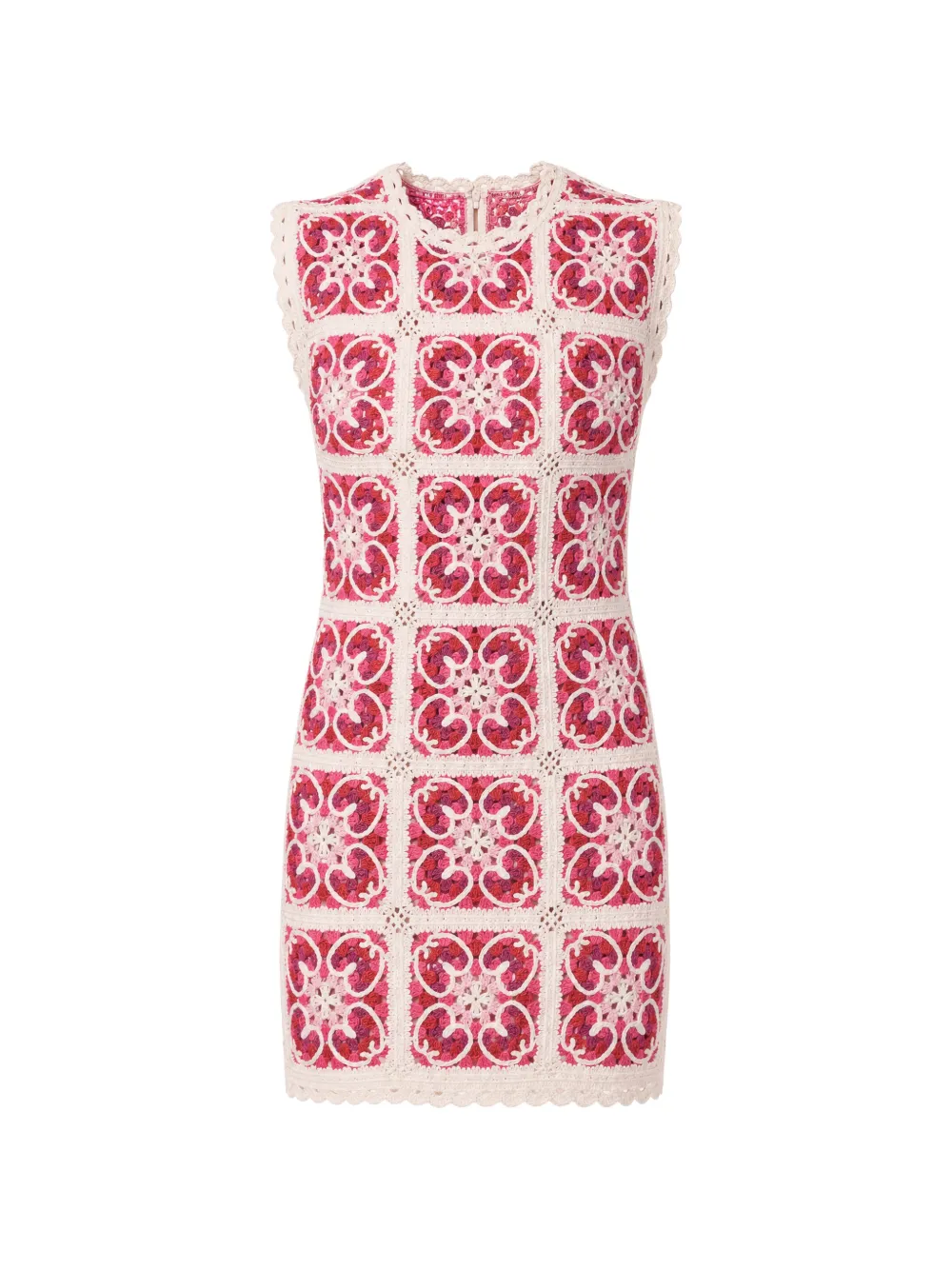 Dolce & Gabbana Abito corto a fiori - Rosa