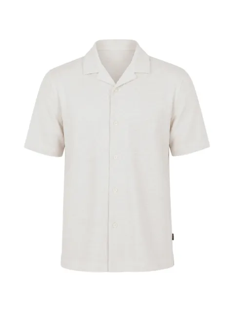 BOSS Camisa mangas curtas com colarinho