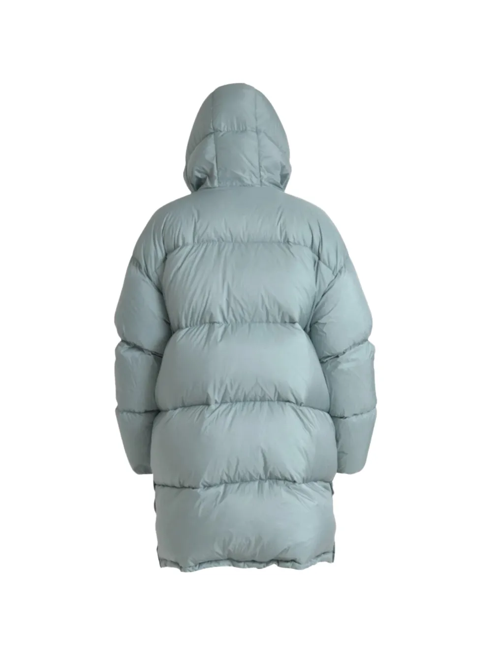 Dolce & Gabbana Gewatteerde jas met capuchon Blauw