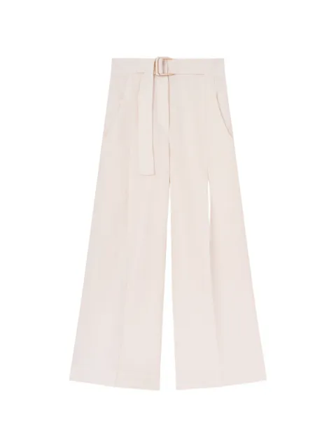 Fedeli Luca belted pleated trousers