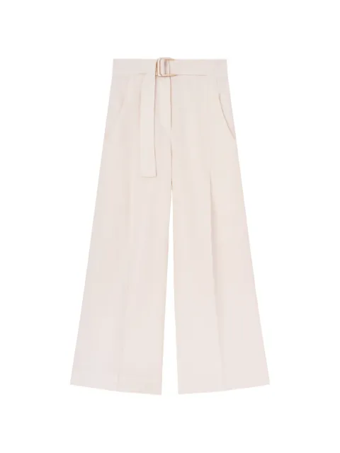 Fedeli Luca belted pleated trousers