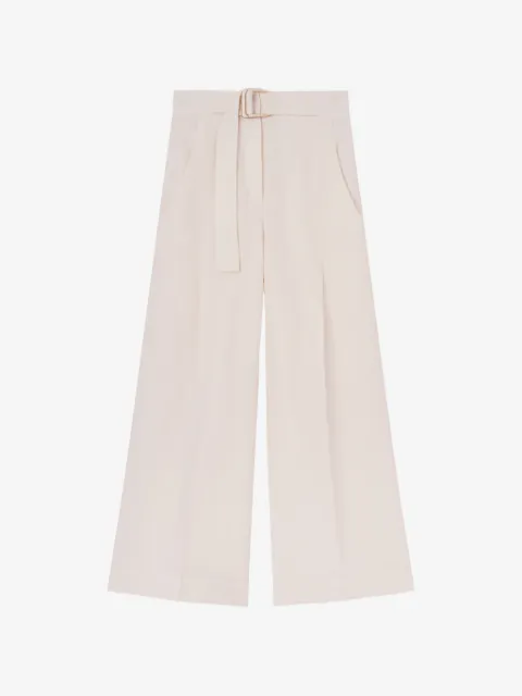 Fedeli Luca belted pleated trousers