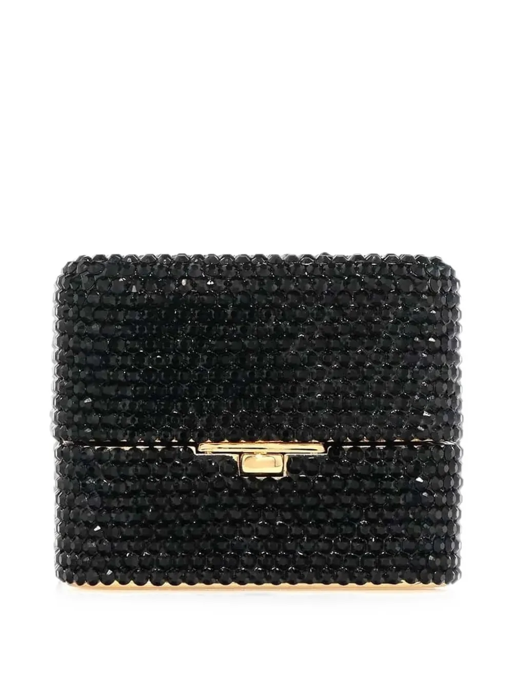 Judith Leiber Say Yes crystal-embellished jewelry box - Nero