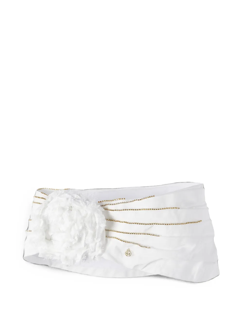 Maison Michel Hiromi flower-detail headband