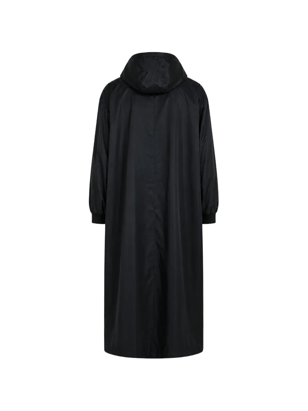 Dolce & Gabbana Lange regenjas met capuchon Zwart