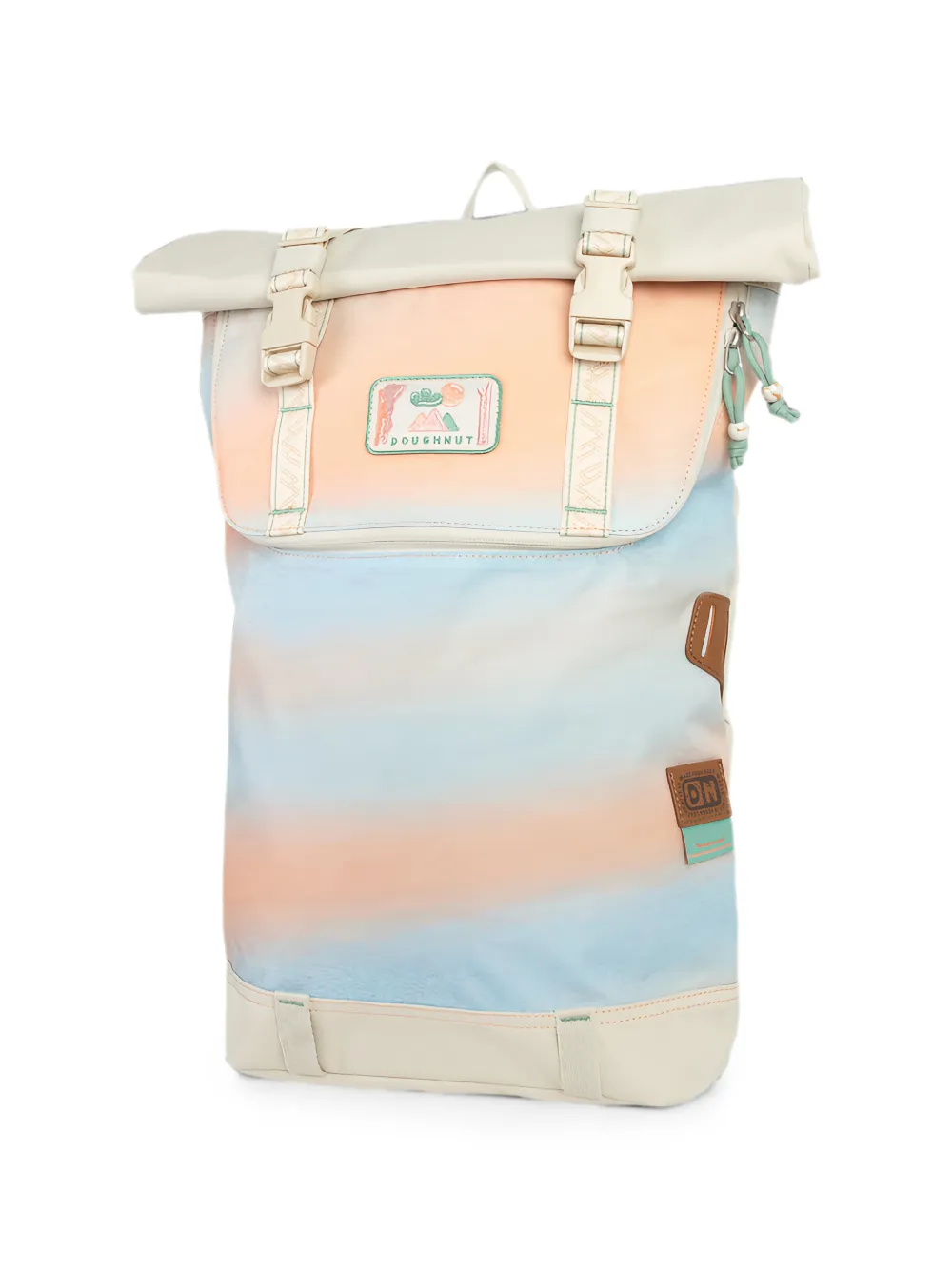  Doughnut Christopher Gradient Roll-top Backpack - Blu 