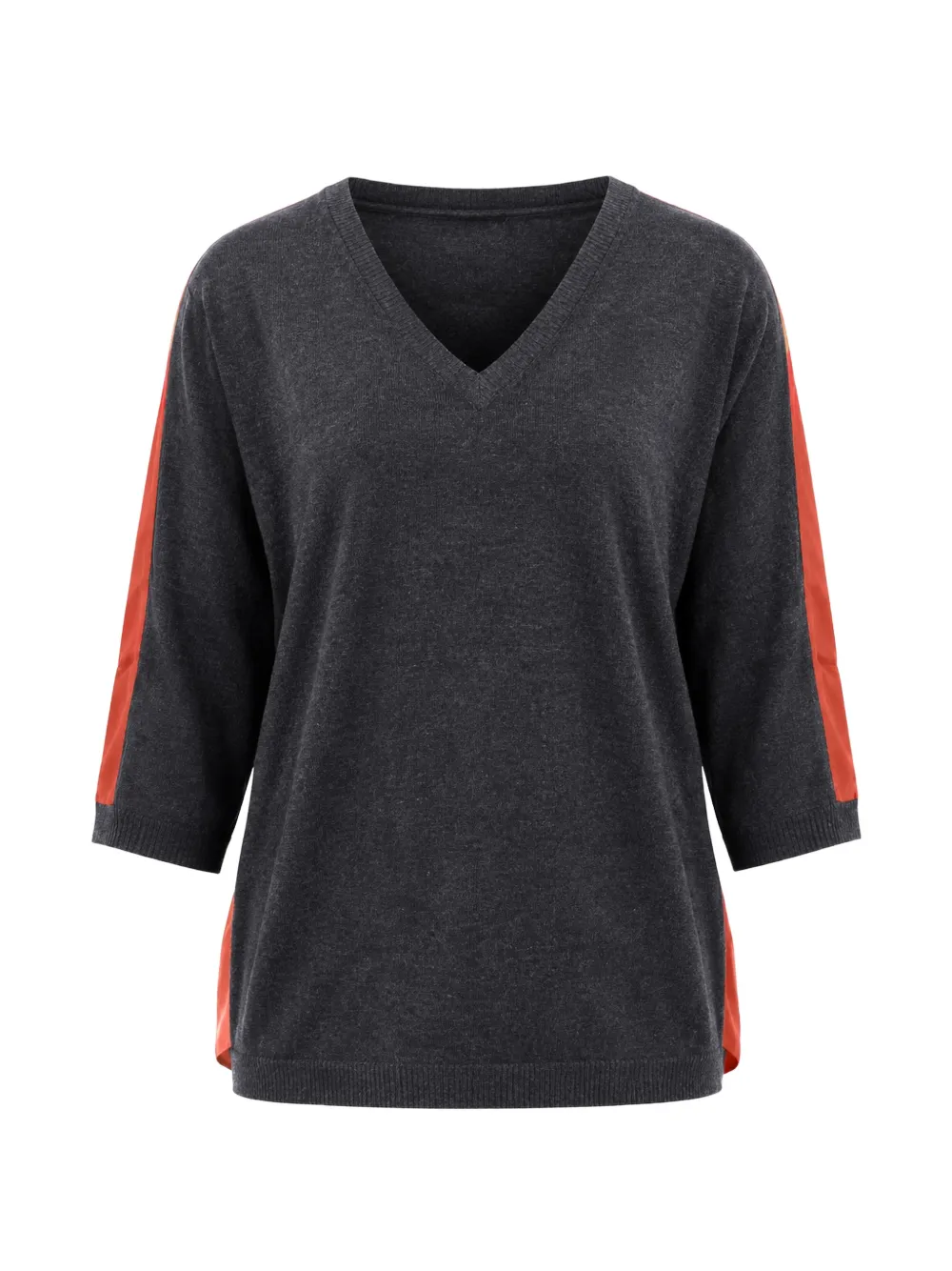 Costume National Maglione con scollo a V - Grigio