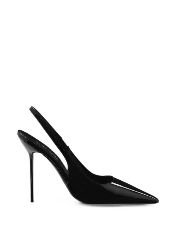 Paris Texas Lidia Slingback Pumps in Black
