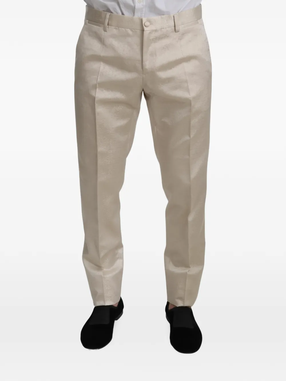 Dolce & Gabbana Sicilia pak met sjaalrevers Beige