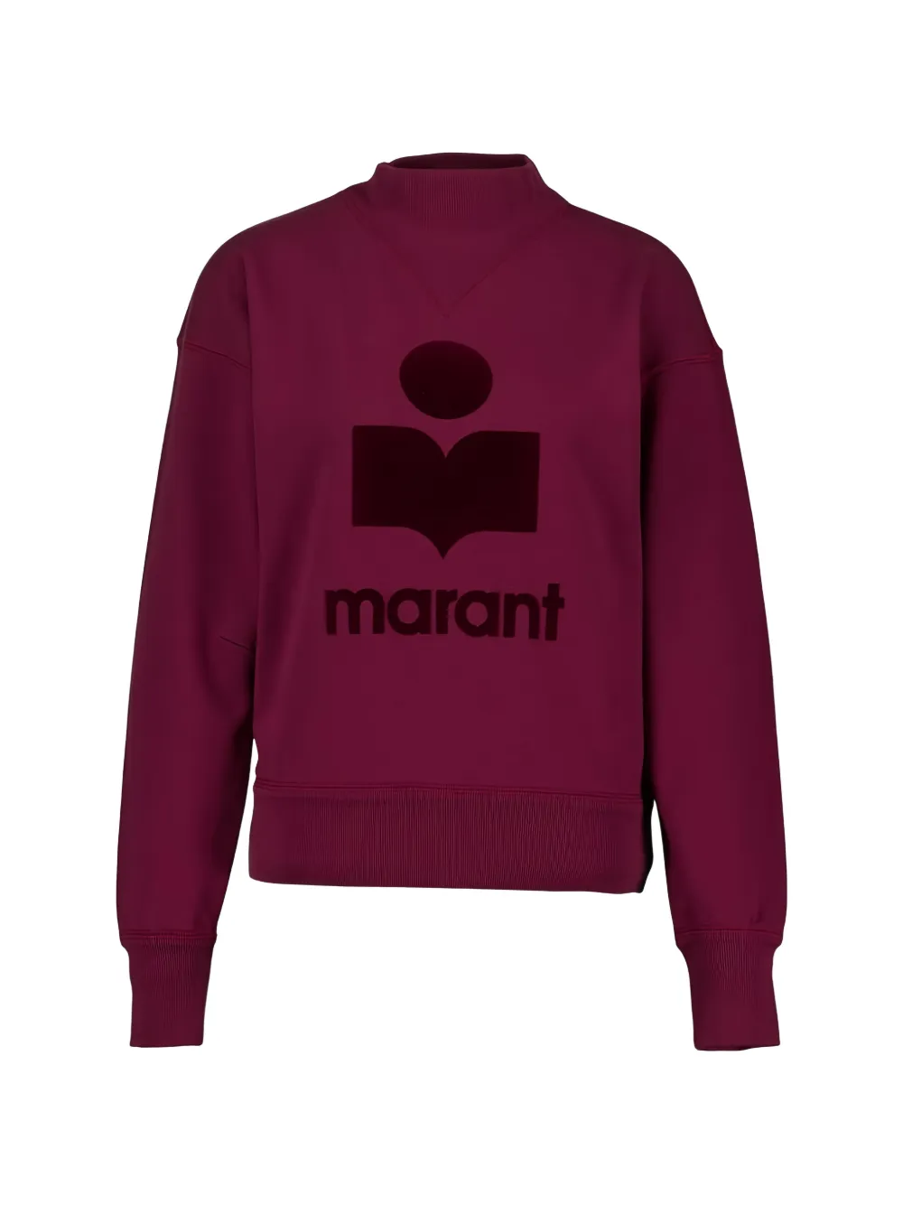 MARANT ÉTOILE Felpa Moby con logo - Rosso