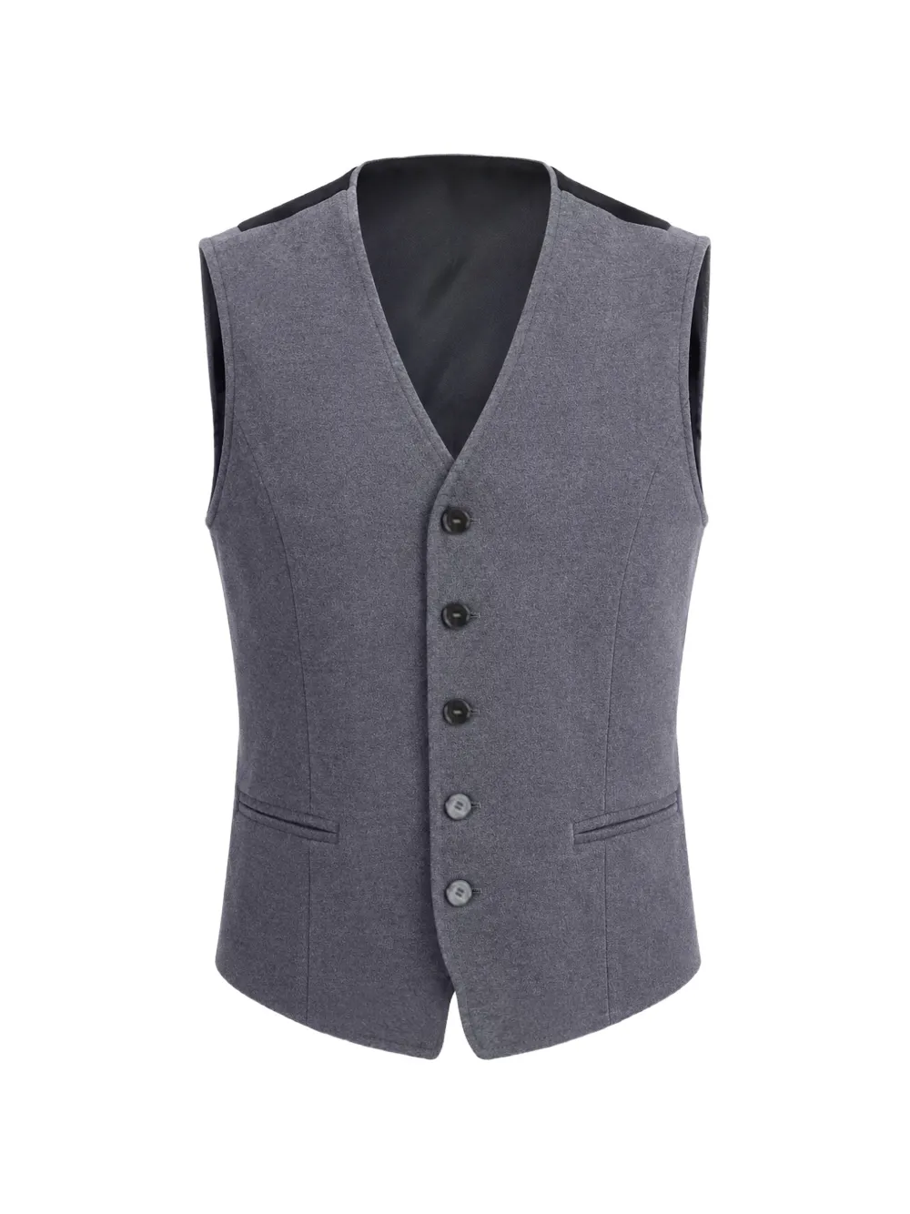 Costume National Weste mit V-Ausschnitt - Grau