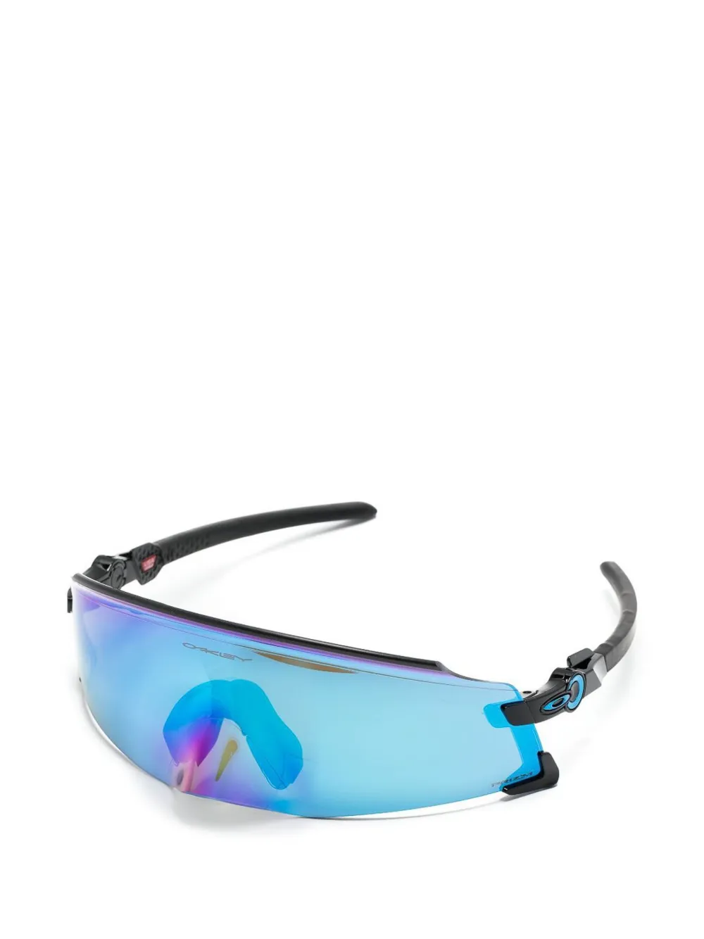 Oakley Zonnebril met geometrisch montuur Zwart
