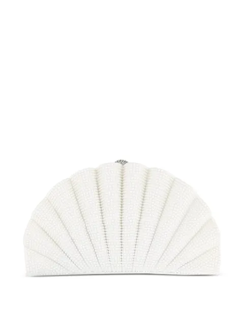 Judith Leiber Origami Shell-Clutch mit Kristallen