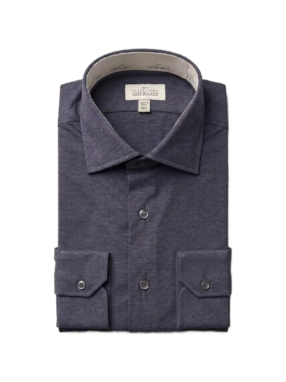 Alessandro Gherardi long-sleeved shirt - Grau