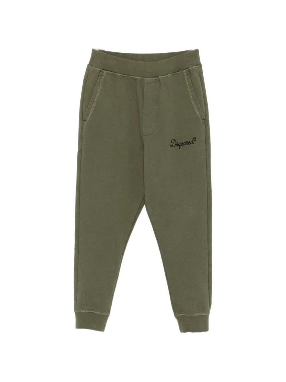 DSQUARED2 Dean cotton track pants - Verde
