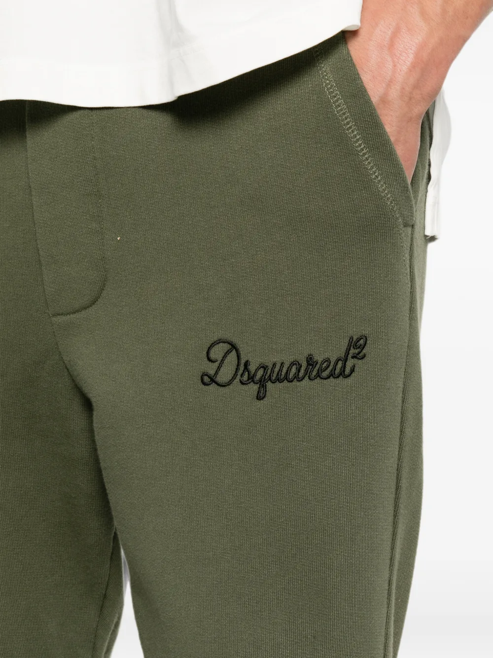 DSQUARED2 Dean katoenen trainingsbroek Groen