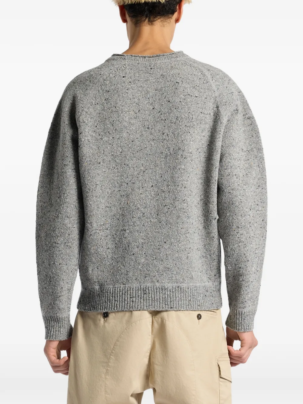 DSQUARED2 Gebreide pullover Grijs
