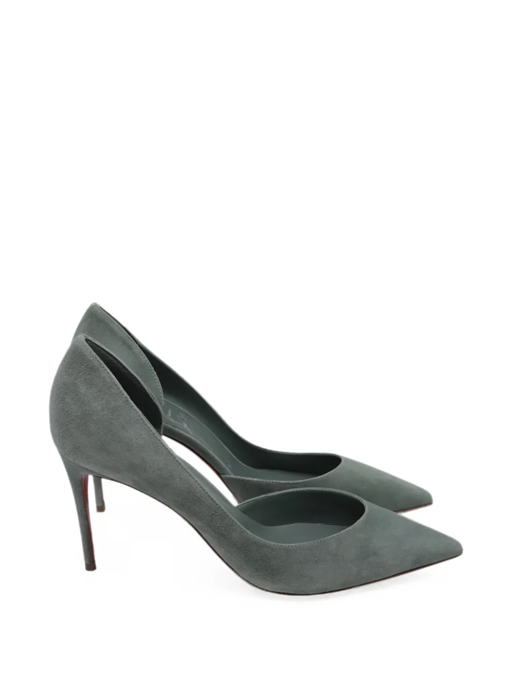 Christian Louboutin Pre-Owned Iriza d'Orsay pumps - Grün