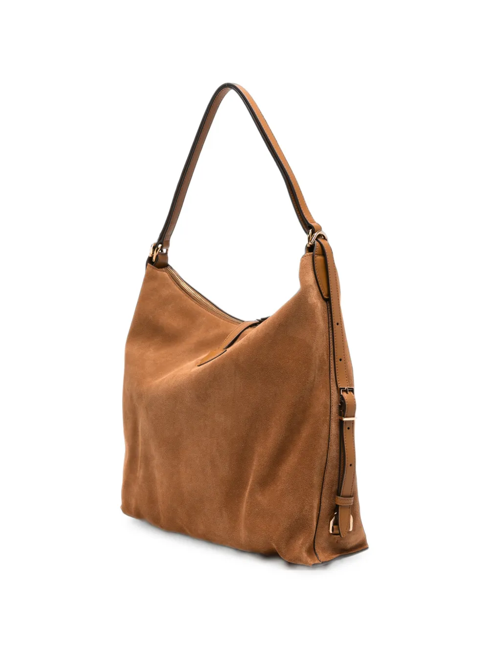 Tod's T Timeless suède shopper Bruin