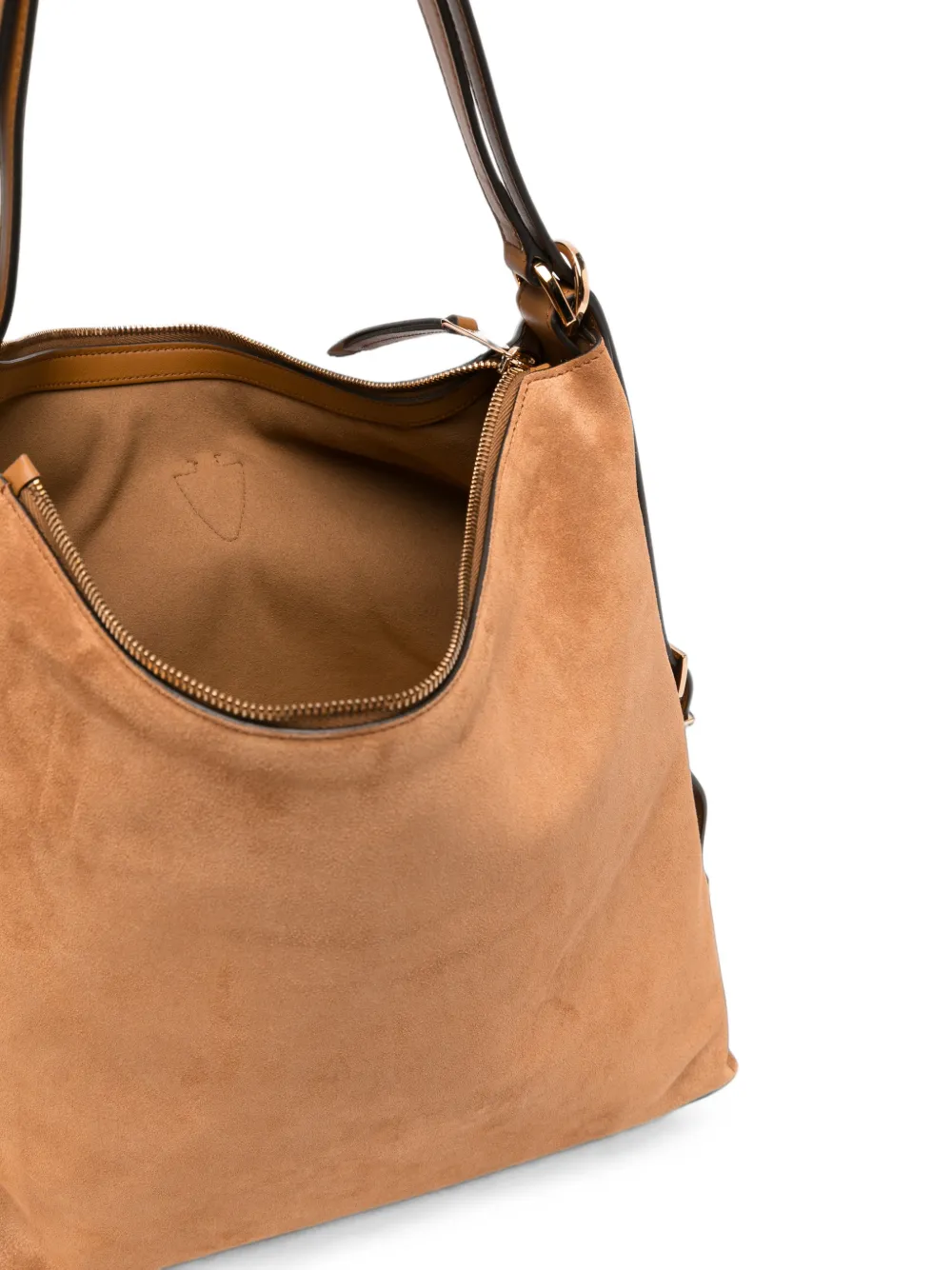 Tod's T Timeless suède shopper Bruin