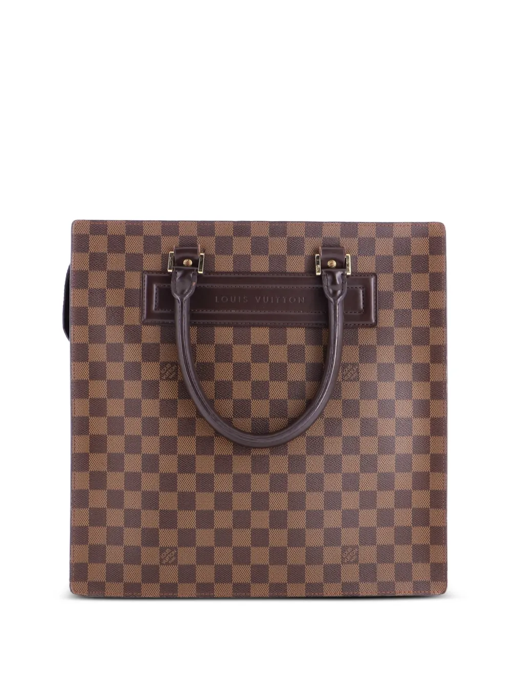 Louis Vuitton Pre-Owned Borsa tote Venice Sac Plat Damier GM - Marrone