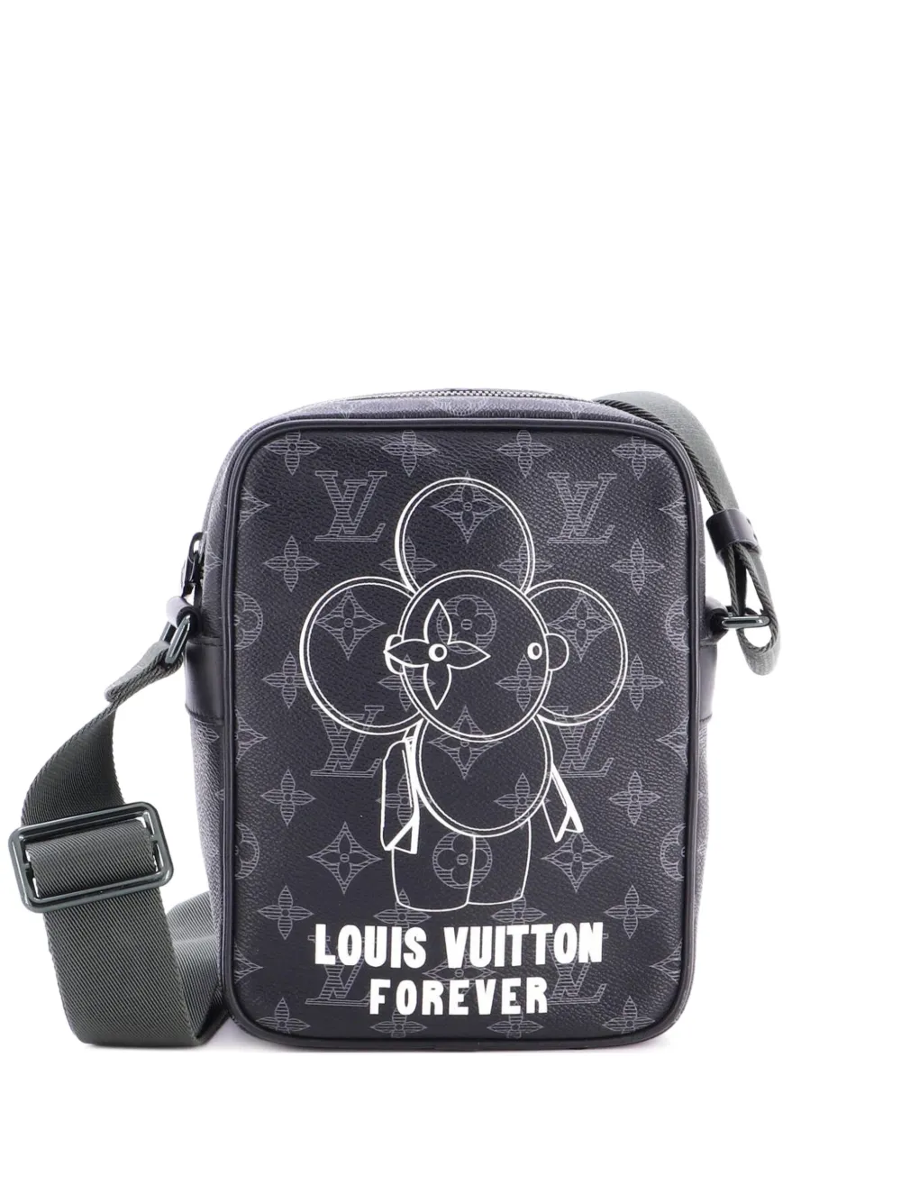 Louis Vuitton Pre-Owned Borsa a tracolla Danube Limited Edition Vivienne Monogram Eclipse PM - Nero