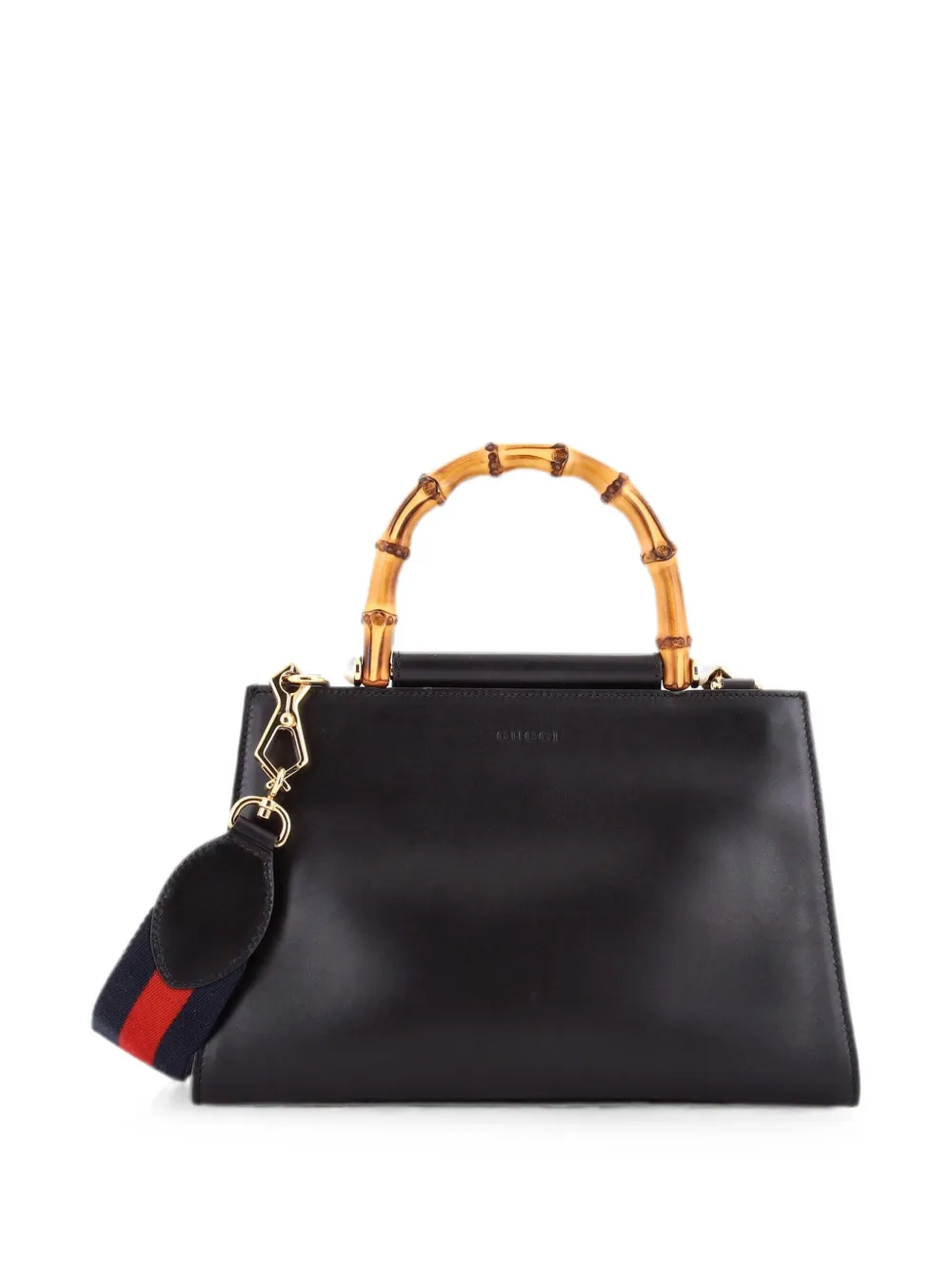 Gucci Pre-Owned ニムフェア トップハンドル レザー スモール