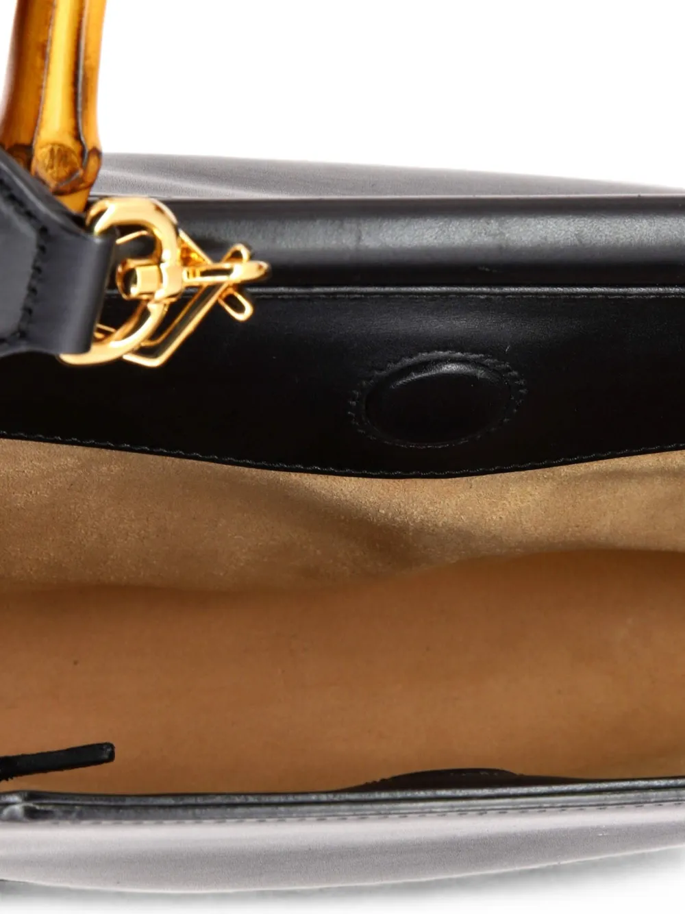 Gucci Pre-Owned ニムフェア トップハンドル レザー スモール