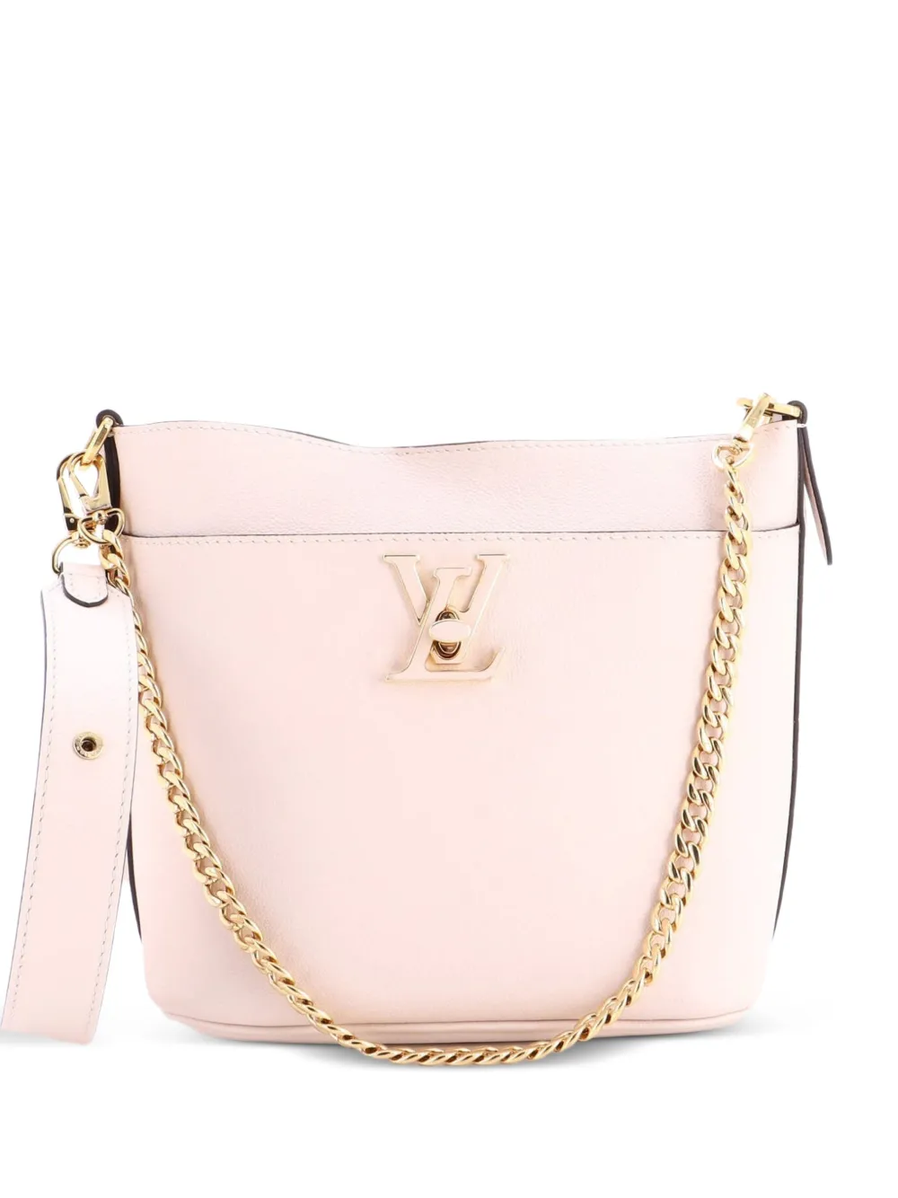 Louis Vuitton Pre-Owned Borsa a secchiello Lock and Walk in pelle - Toni neutri