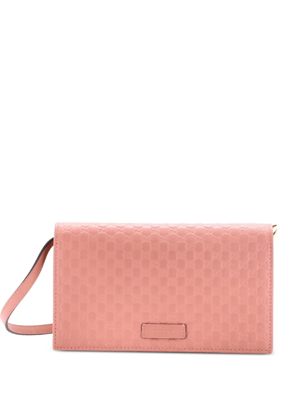 Gucci Pre-Owned Borsa a tracolla in pelle Microguccissima in pelle - Rosa