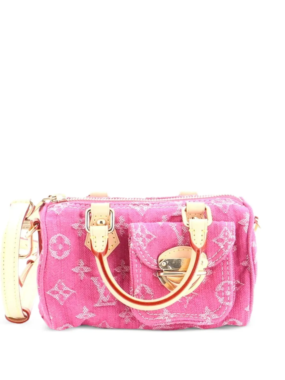 ハンドバッグ ピンク スピーディー Louis Vuitton Pre-Owned