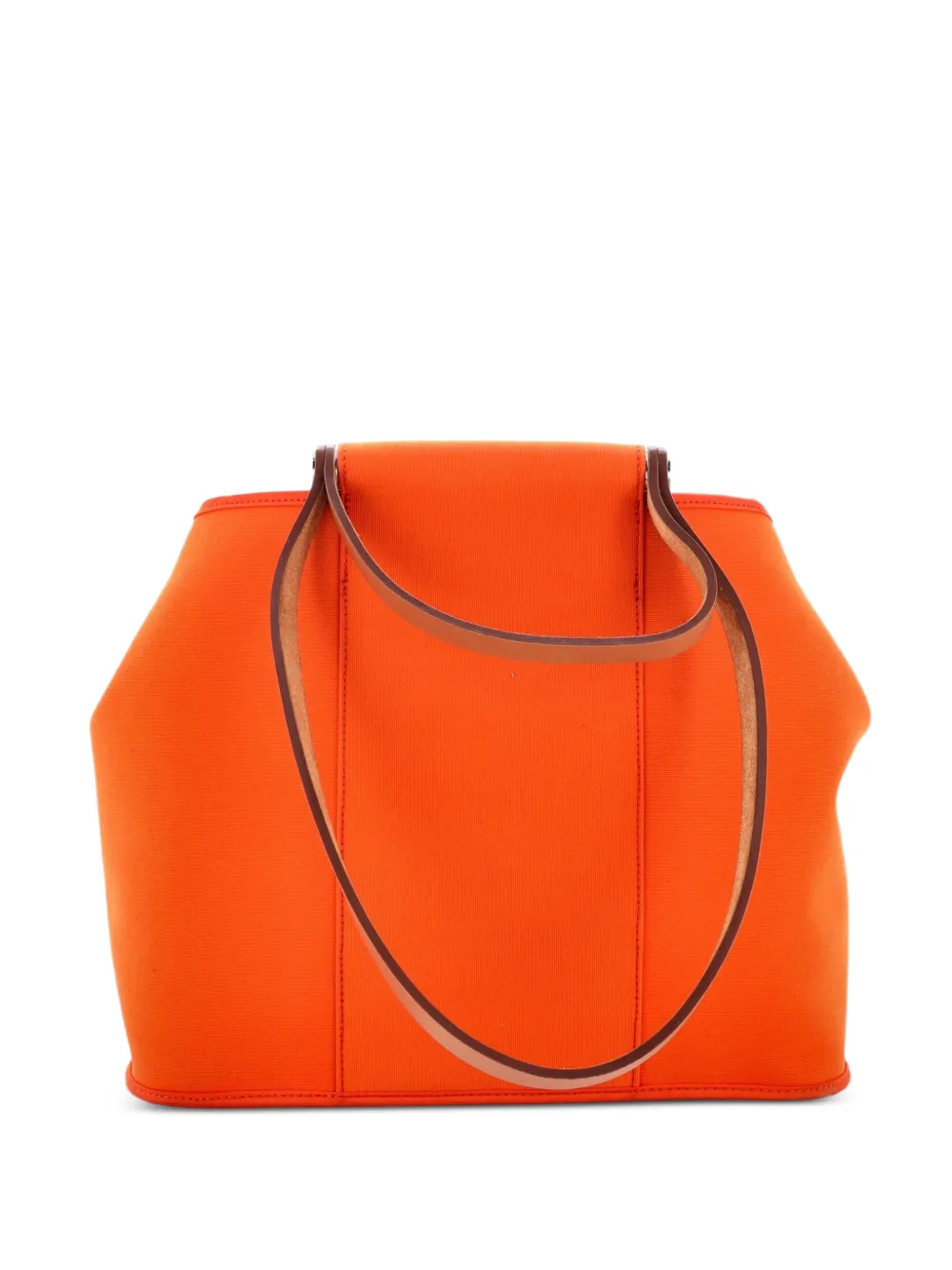 Hermès Pre-Owned Borsa tote Cabag Tote 32 in pelle e tela Toile - Arancione