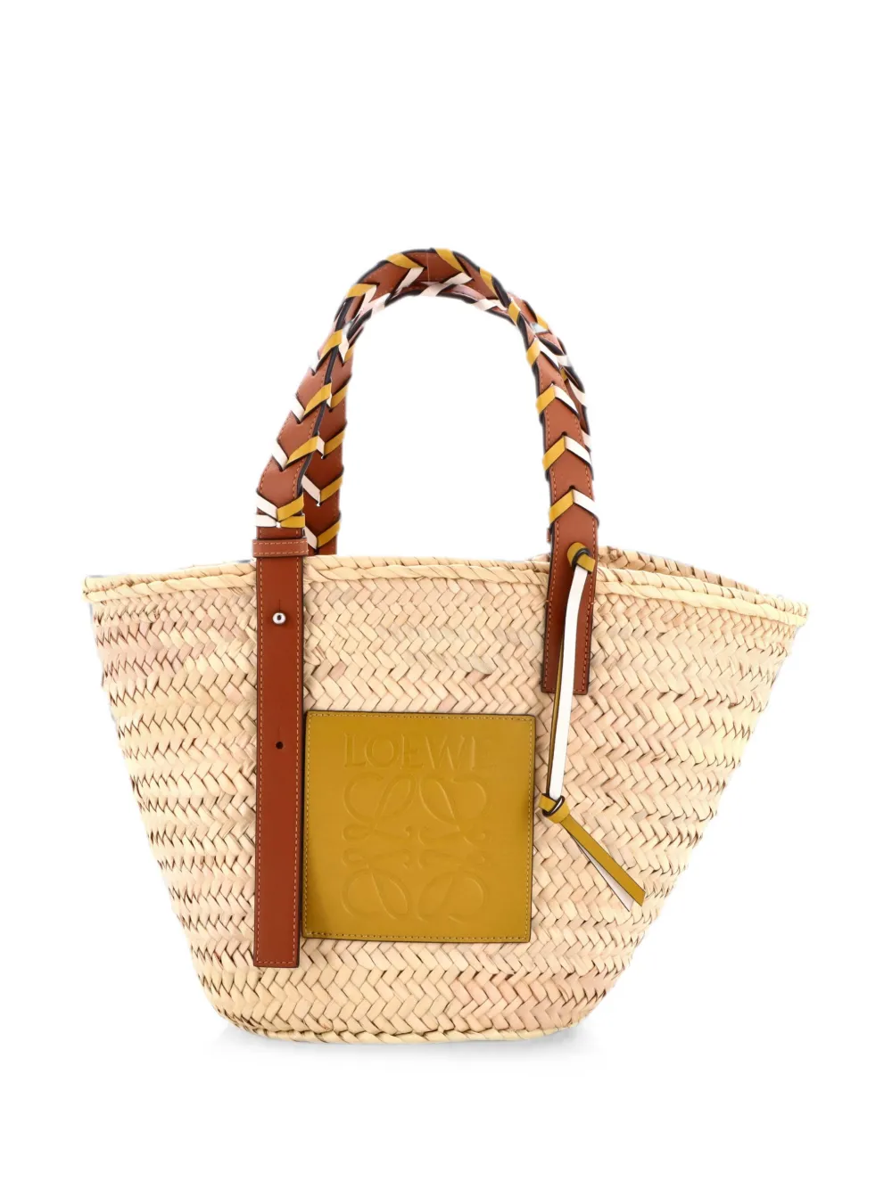 Loewe Pre-Owned Borsa tote media - Marrone