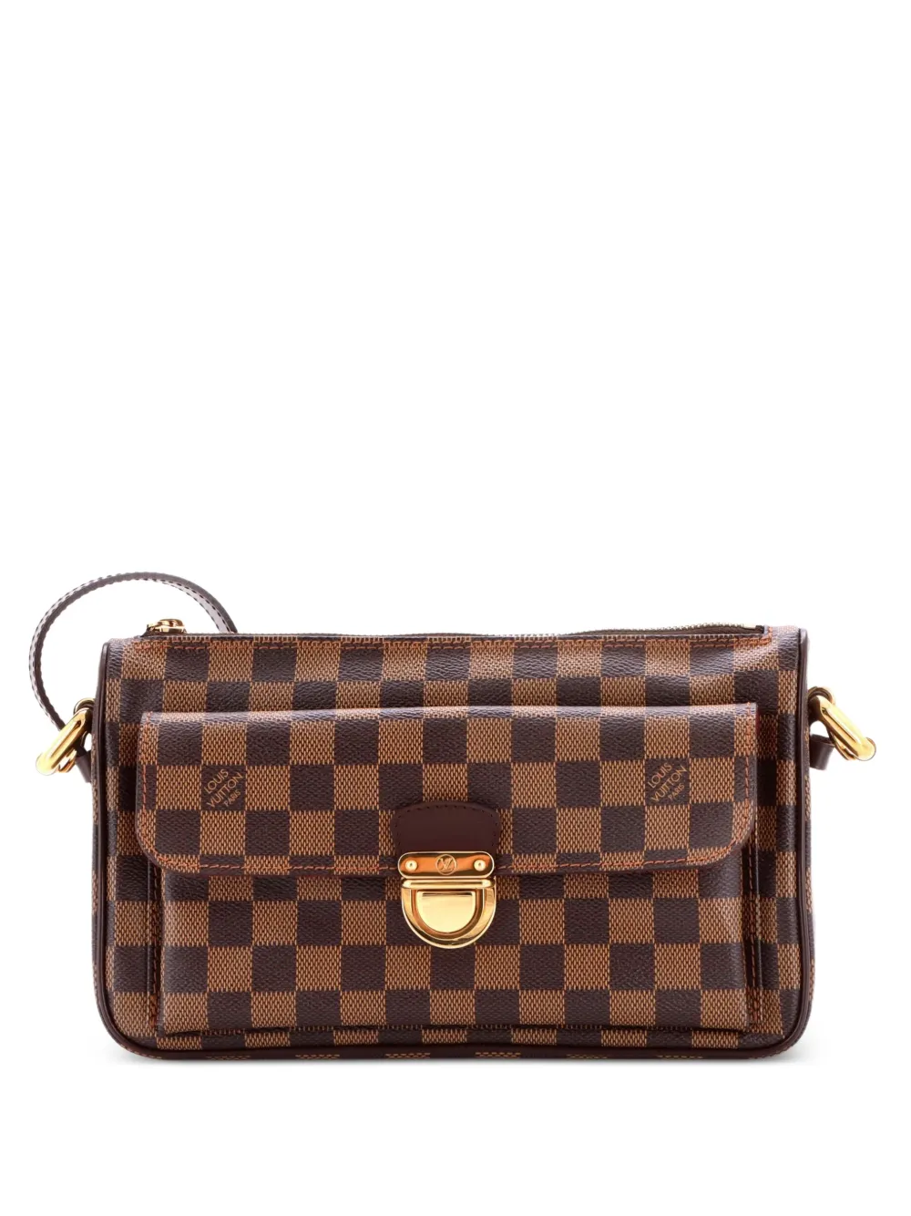Louis Vuitton Pre-Owned Borsa a spalla Ravello Damier GM - Marrone