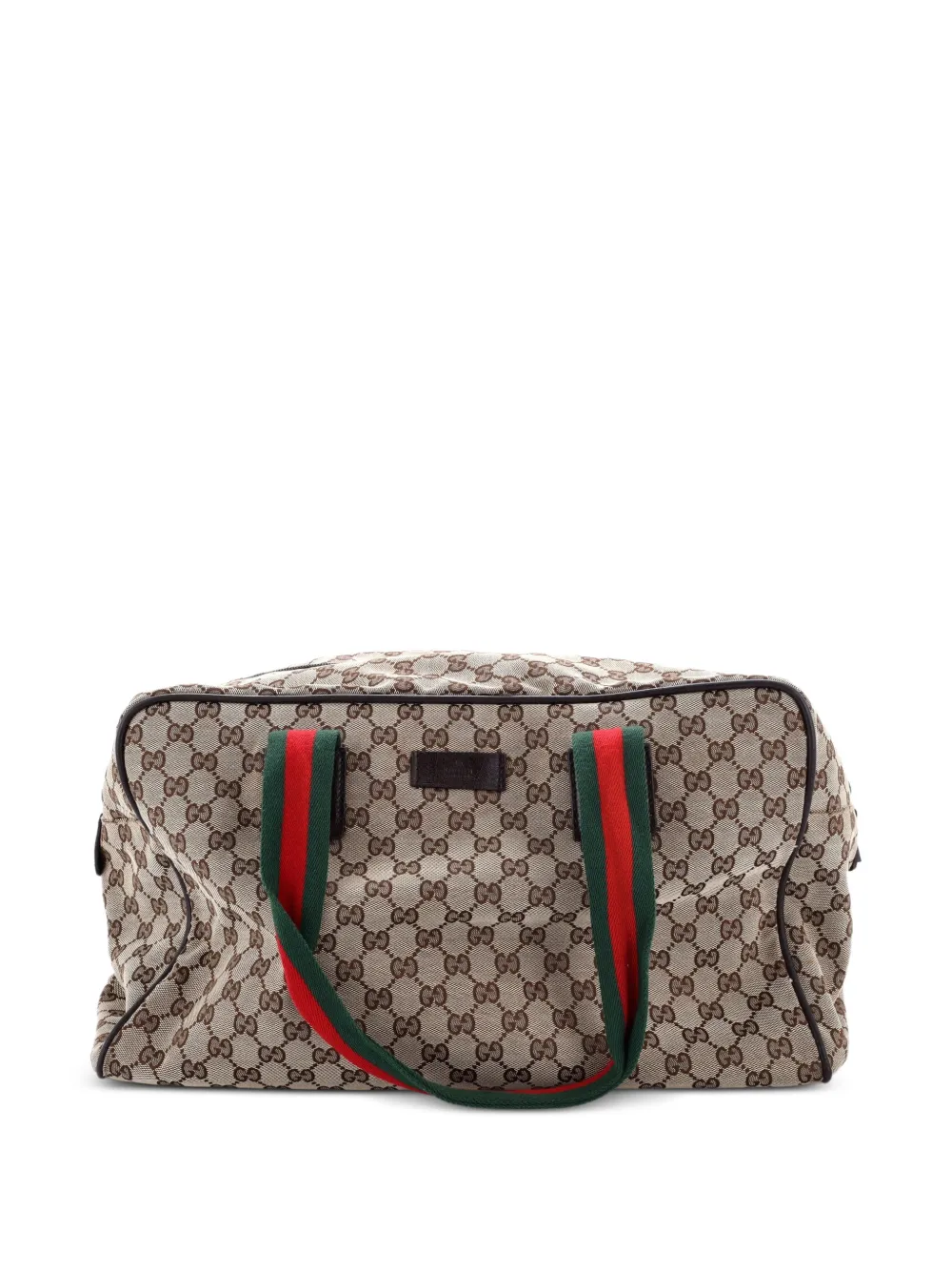 Gucci Pre-Owned Borsa da viaggio GG grande - Marrone