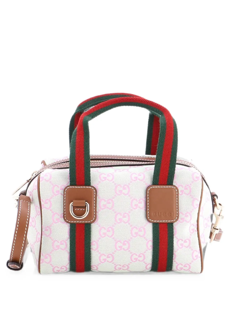 Gucci Pre-Owned Borsa da viaggio GG mini Boston in tela GG - Verde