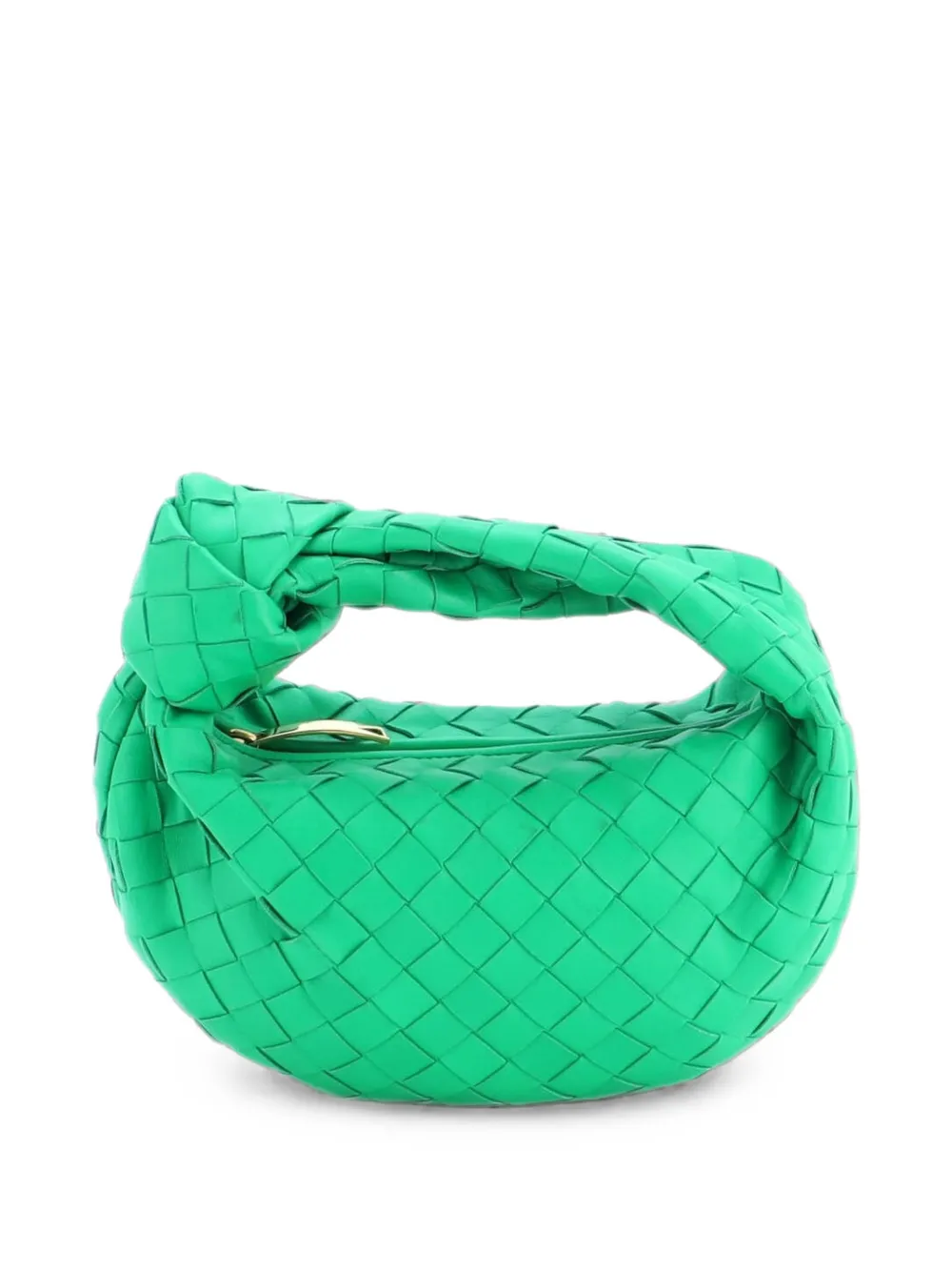 Bottega Veneta Pre-Owned Borsa passepartout BV Jodie mini in nappa con design Intrecciato - Verde