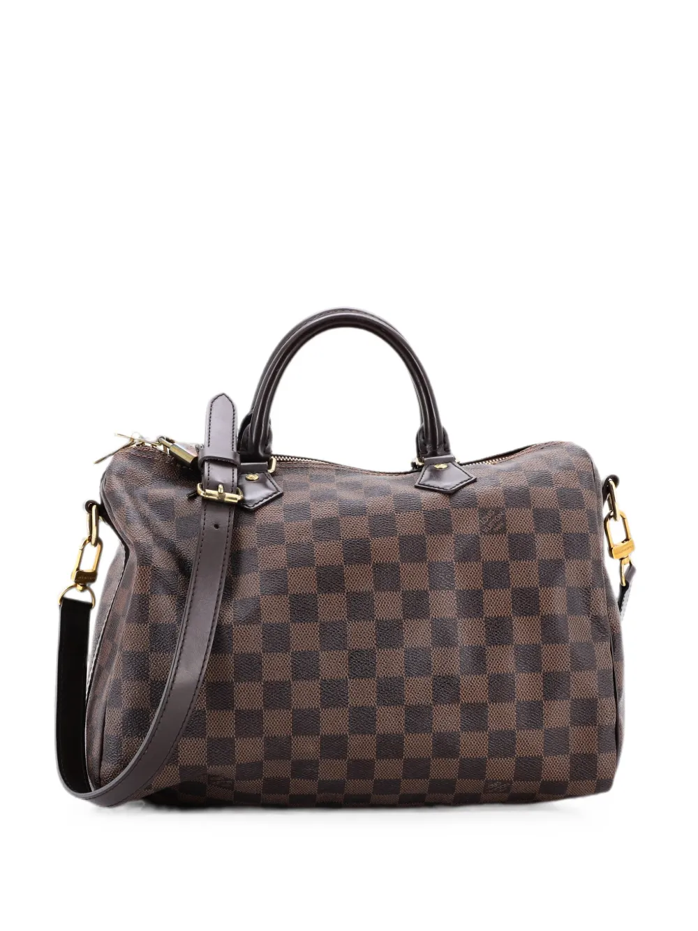 Louis Vuitton Pre-Owned Borsa a spalla Speedy Bandouliere 30 Damier - Blu