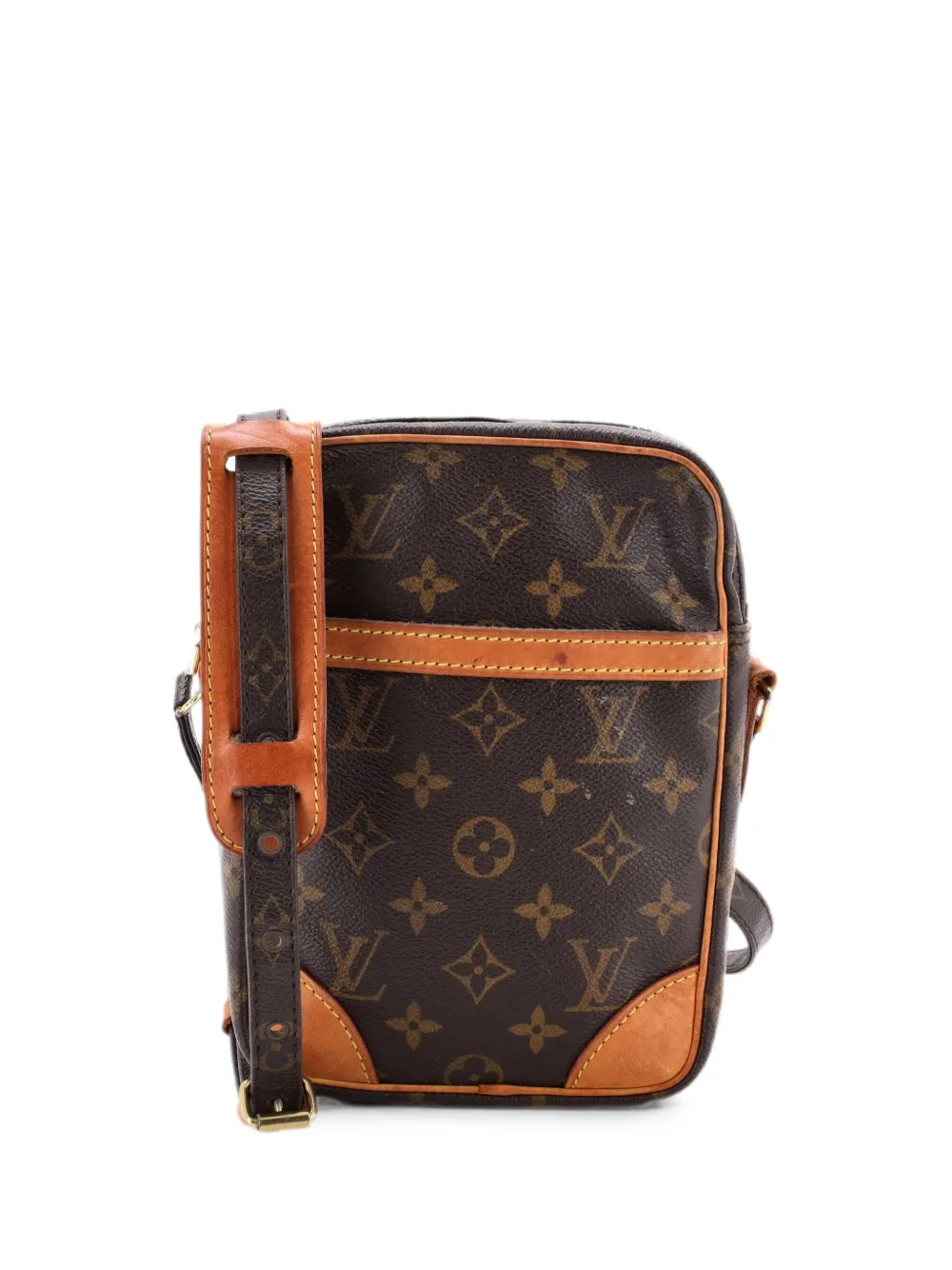 Louis Vuitton Pre-Owned Danube Handbag Monogram Canvas crossbody bag - Braun