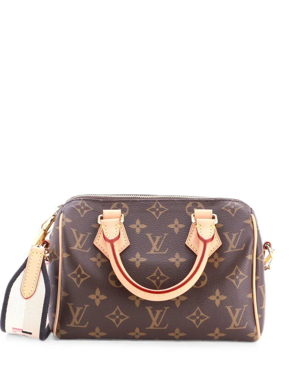 Louis Vuitton Pre-Owned Borsa a tracolla Speedy Bandouliere in tela con monogramma - Marrone