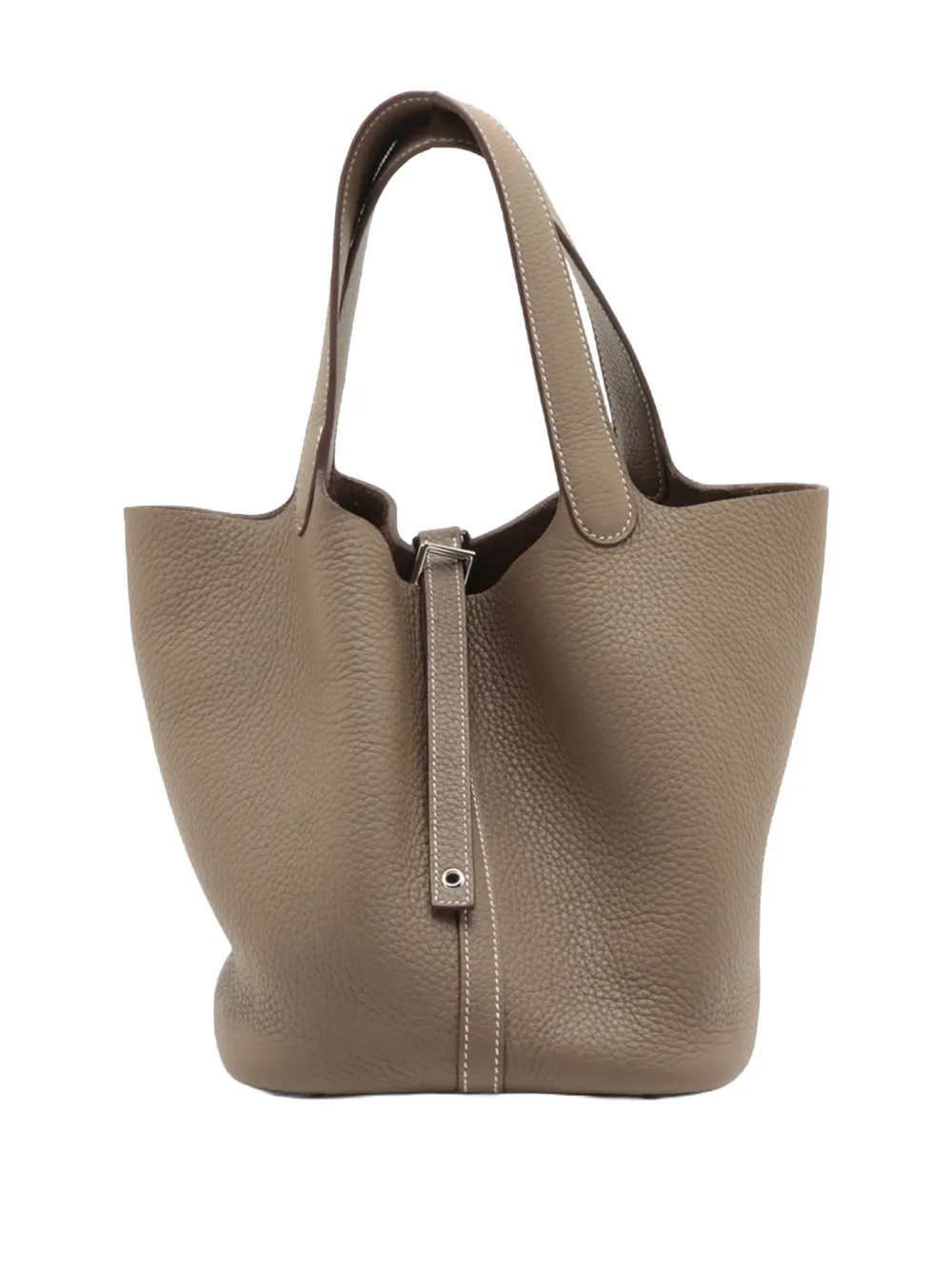 Hermès Pre-Owned 2025 Clemence Picotin Lock 22 handbag - Brown