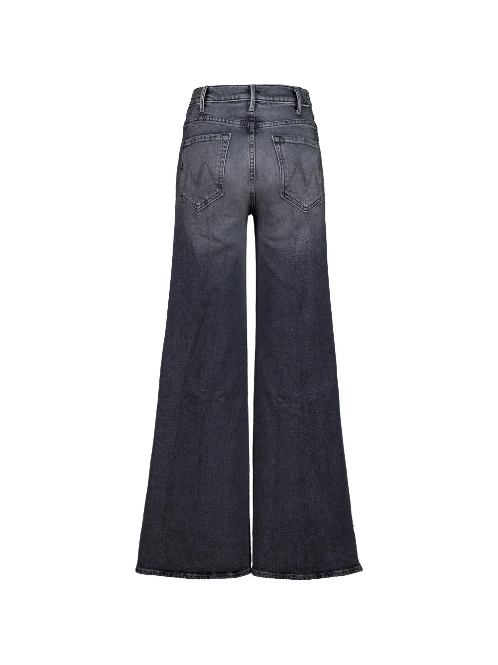MOTHER The Hustler Roller Sneak jeans met wijde pijpen Grijs