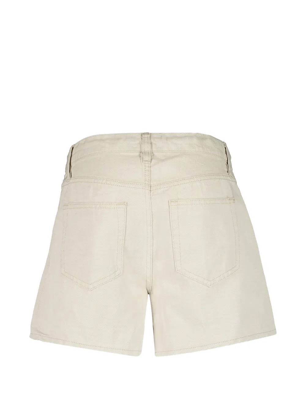 FRAME Off Duty ruimvallende shorts Beige