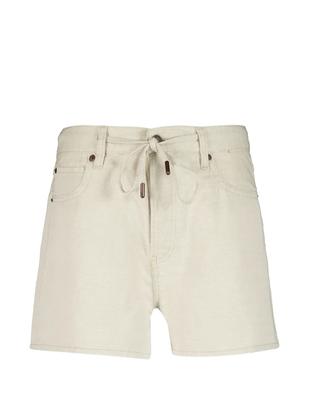 FRAME Off Duty relaxed-fit shorts - Neutrals
