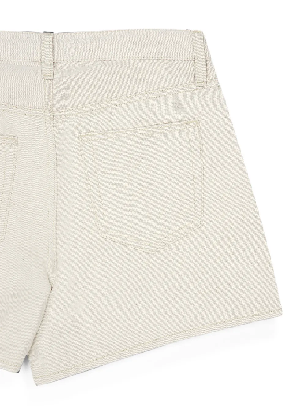 FRAME Off Duty ruimvallende shorts Beige