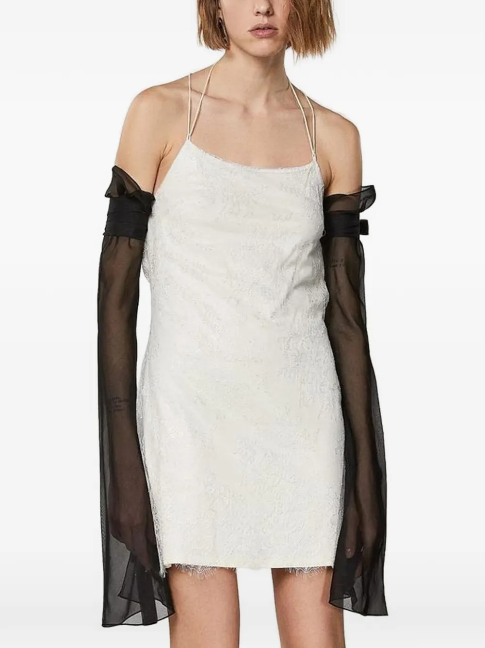 Patrizia Pepe open-back mini dress