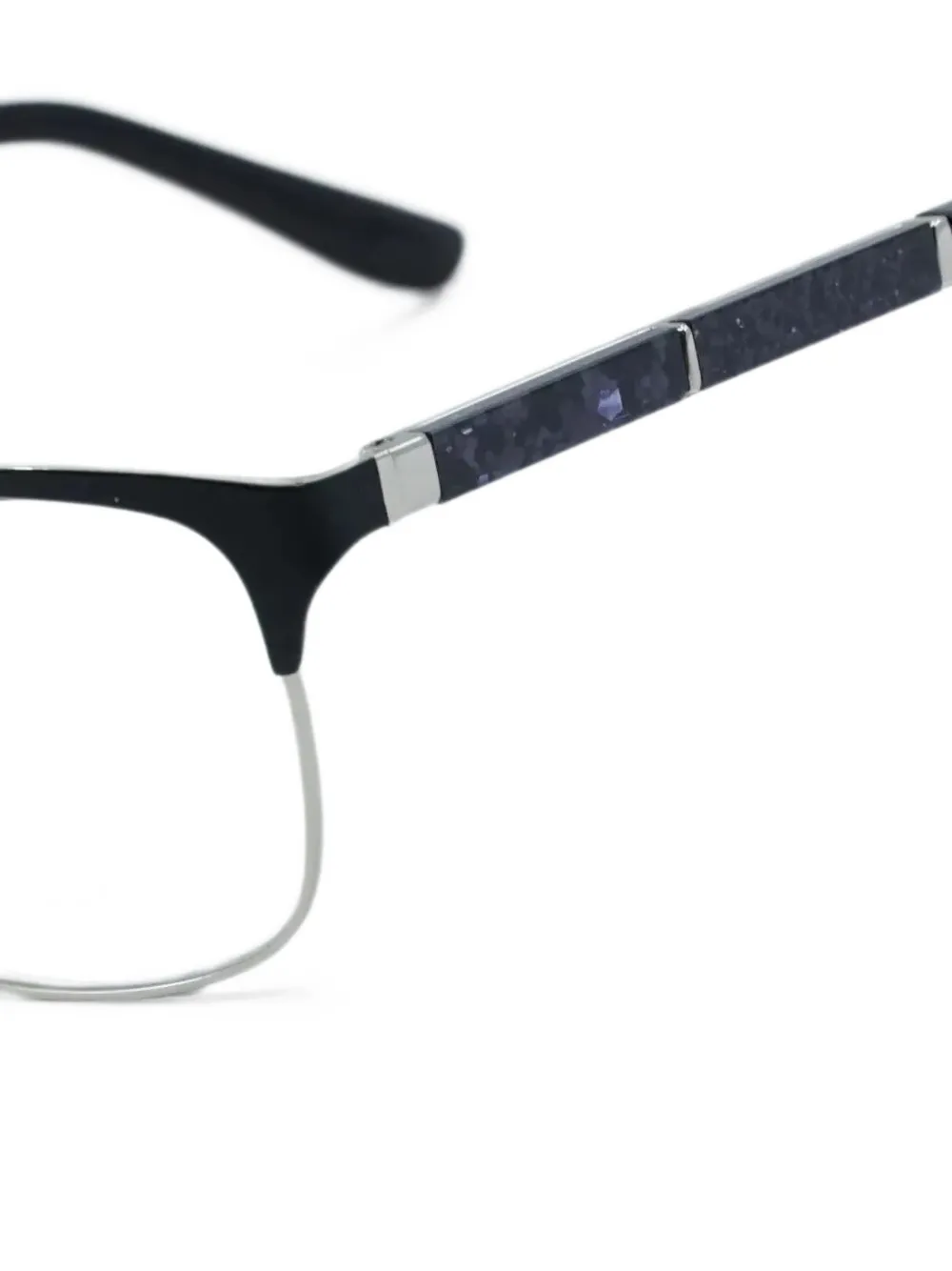 Jimmy Choo Bril met rechthoekig montuur Zwart