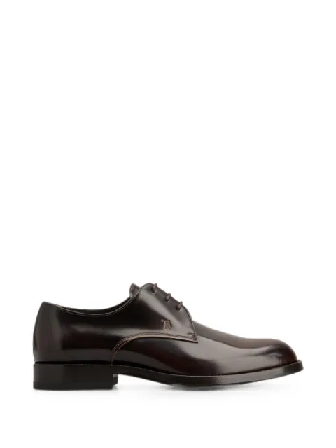 Tod's debossed-logo derby shoes